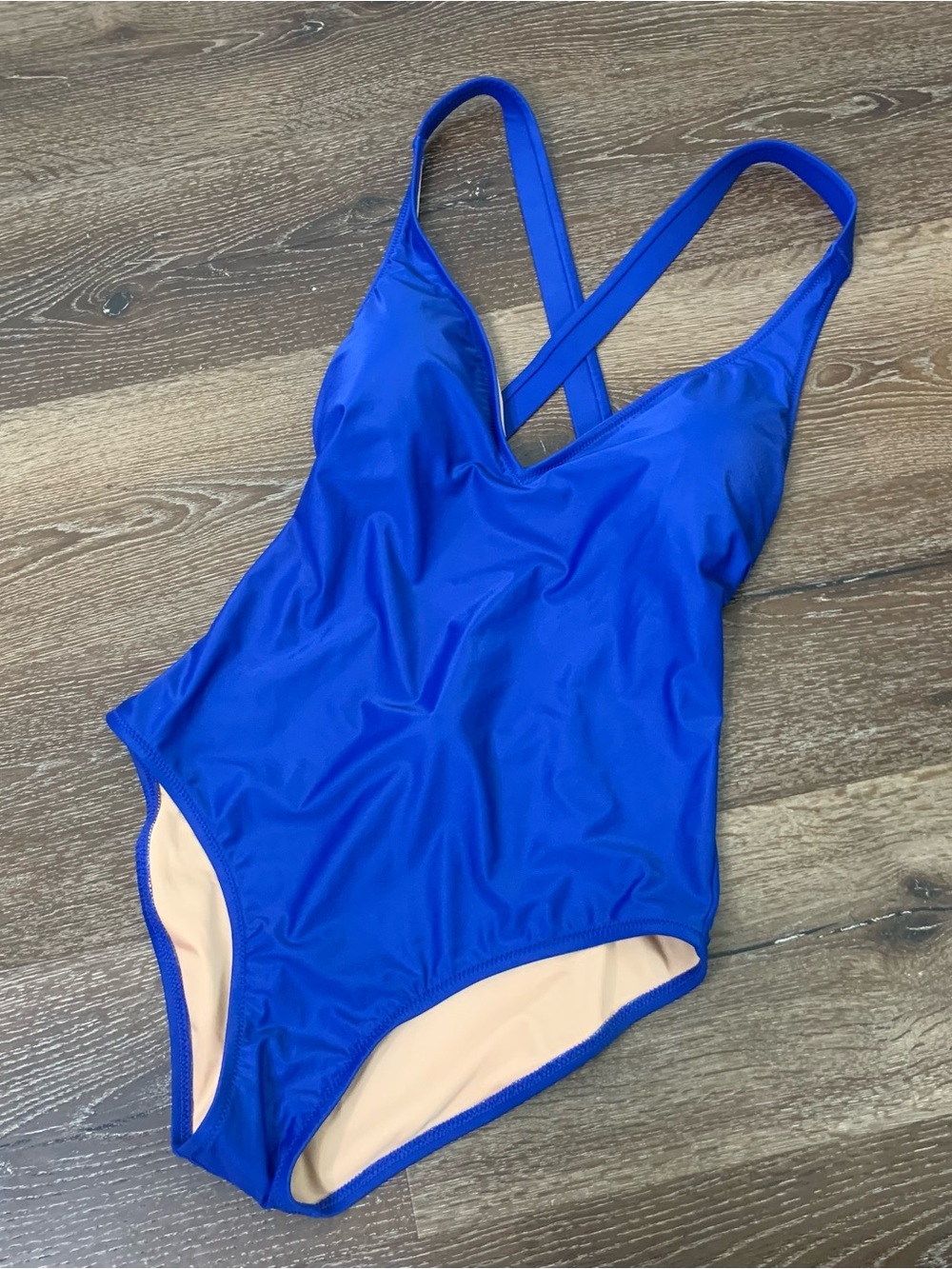 J.crew DD plunge high support cross back one-piece swimsuit 8 NWT